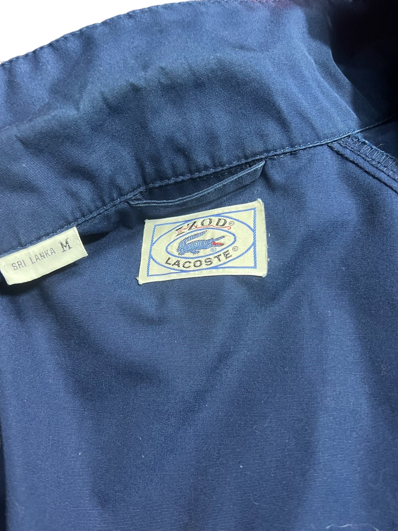 Vintage blue Izod men's jacket M