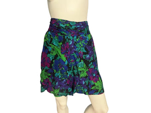 Vintage 80's volup shorts skort L