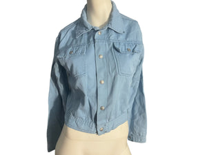 Vintage 70's jean jacket S Mongomery Ward