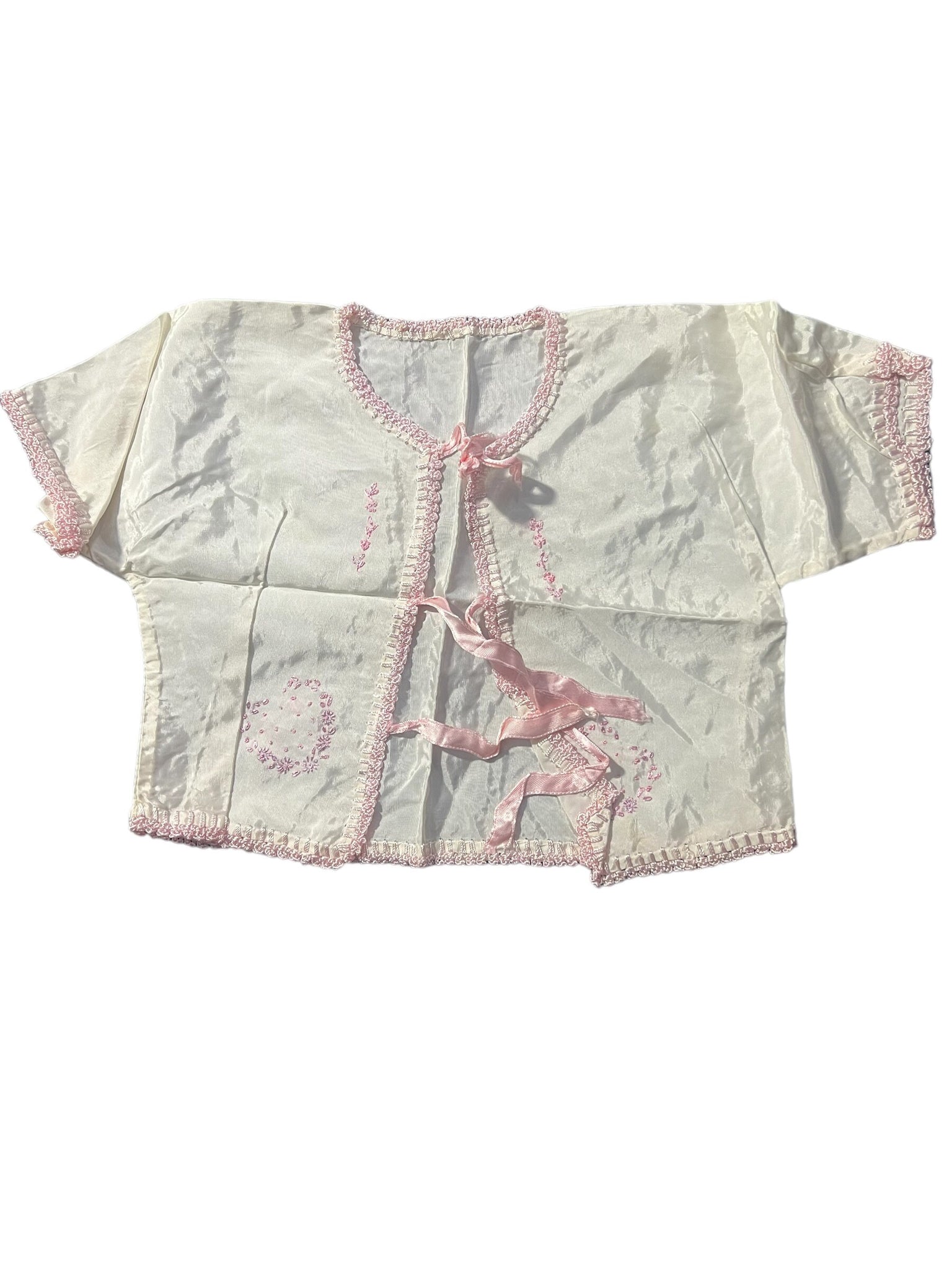 Vintage 50's baby diaper shirt jacket