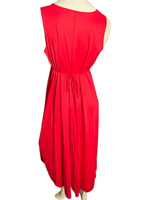 Vintage 70's long red nightgown 36 Gilead