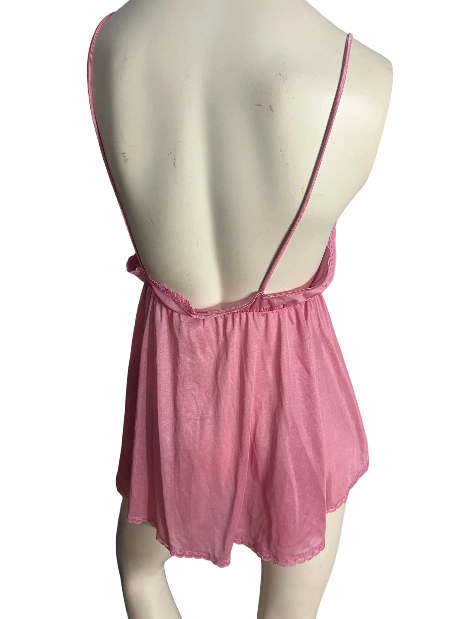 Vintage pink lingerie top L California