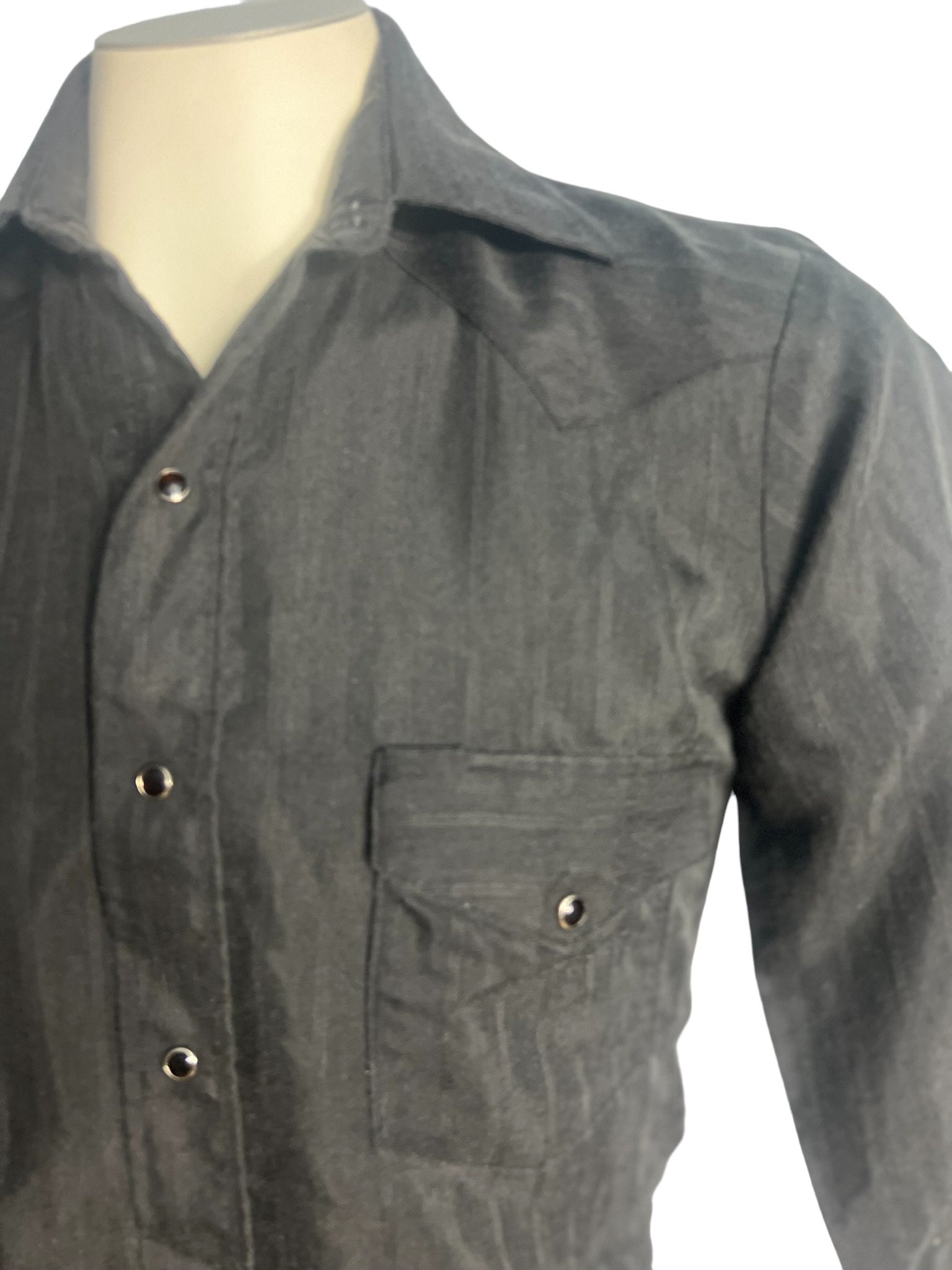 Vintage black western shirt S Karman