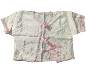 Vintage 50's baby diaper shirt jacket