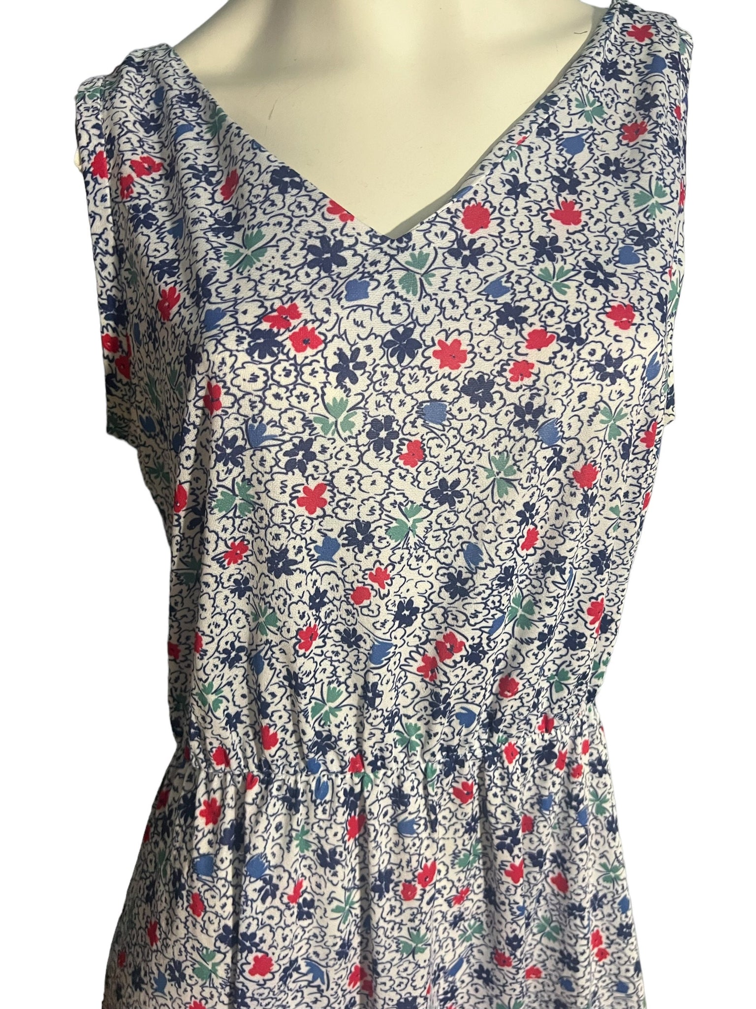 Vintage 70's tank dress L