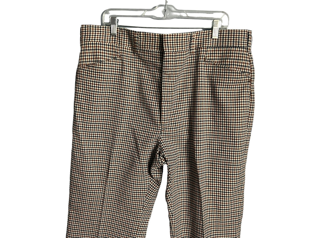 Vintage 70’s Haggar check pants 40 x 31