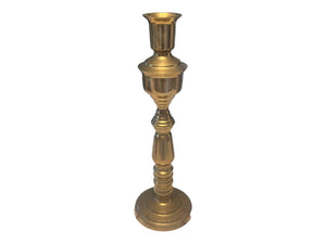 Vintage brass candlestick large