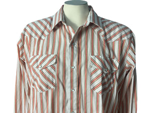 Vintage men's western shirt Karman M L 17.5