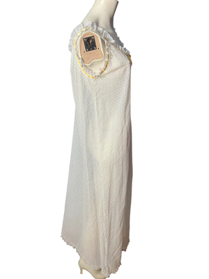 Vintage 60’s peignoir nightgown set M L