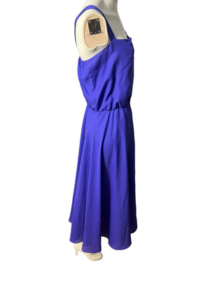 Vintage purple 80’s dress 10 M Nah Nah