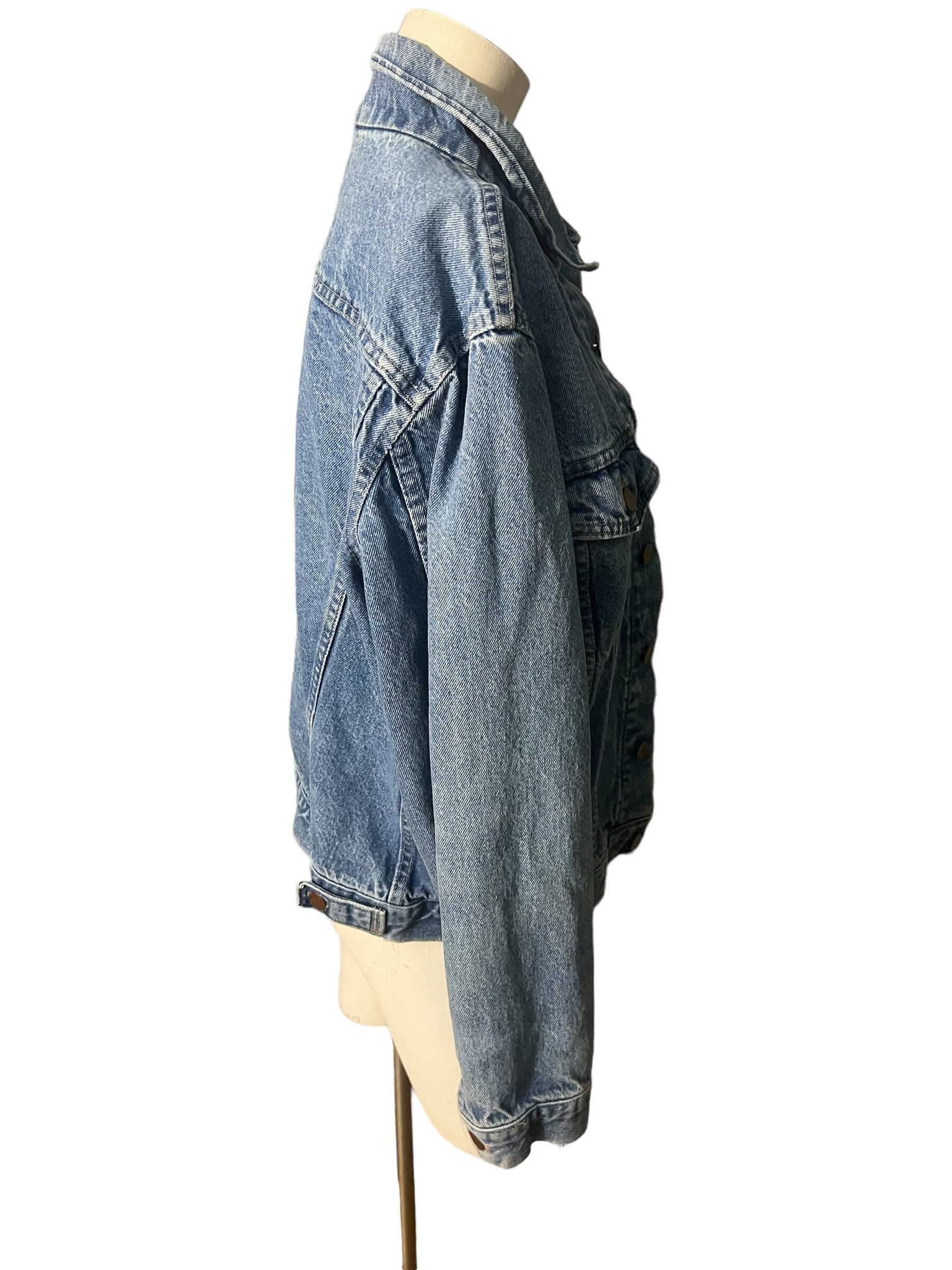 Vintage 80’s jean jacket Steel 42 L