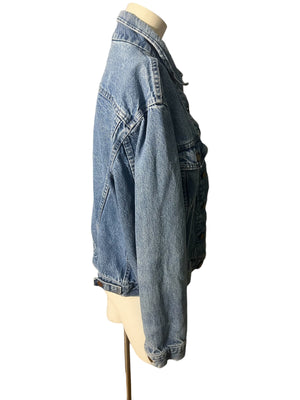 Vintage 80’s jean jacket Steel 42 L