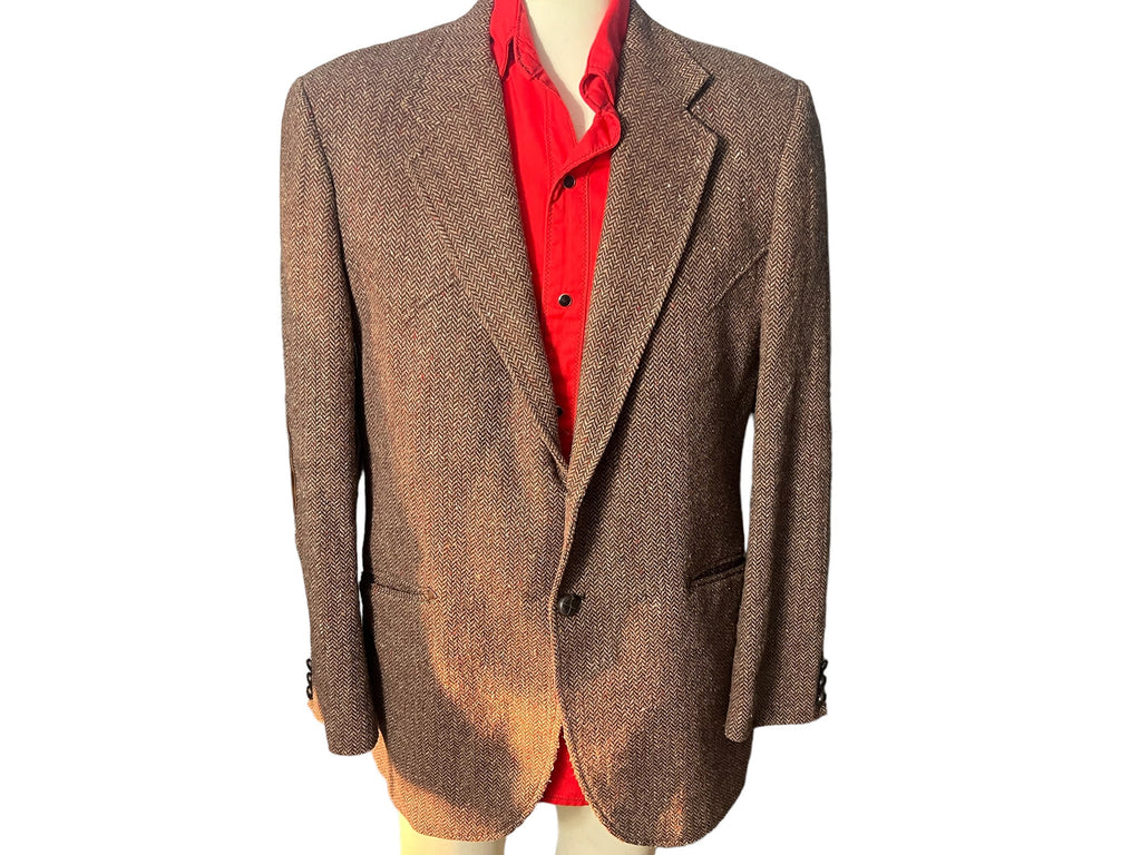 Vintage brown western suit jacket 44 L Kenny Rogers