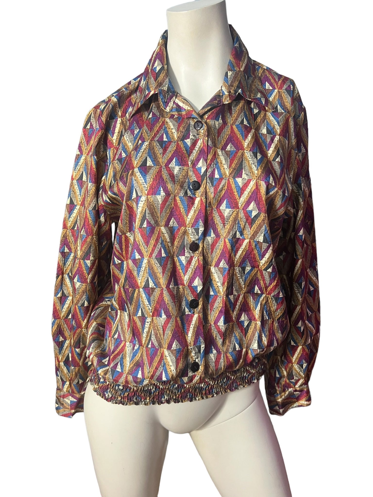 Vintage 80's Lauren Lee blouse shirt M 10