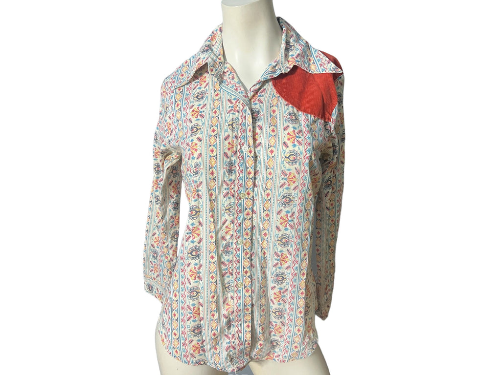 Vintage 60's 70's Ladies Mates Shirt M 13