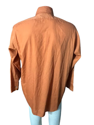 Vintage 70's rust shirt Enro L