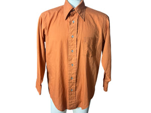 Vintage 70's rust shirt Enro L