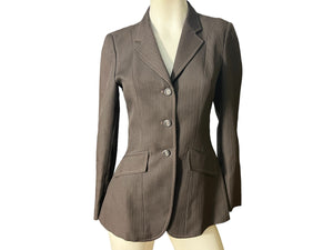 Vintage 70’s brown pinstripe blazer Lord Geoffrey