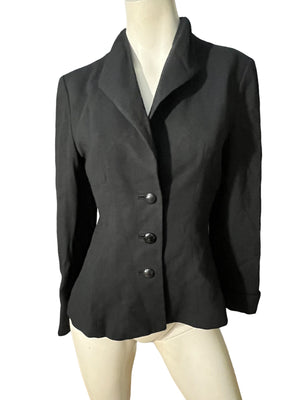 Vintage Lilli Ann black blazer M