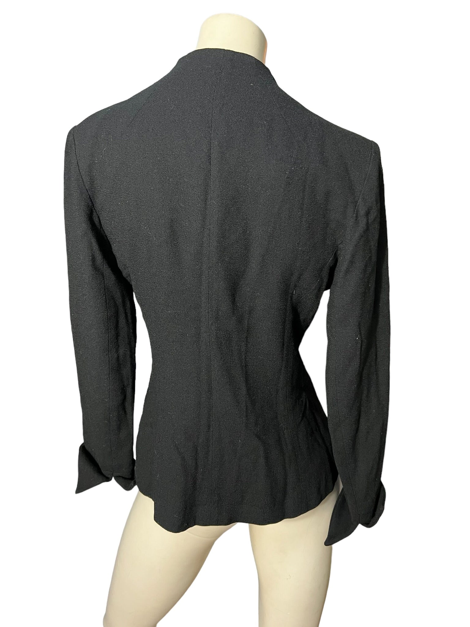 Vintage Lilli Ann black blazer M