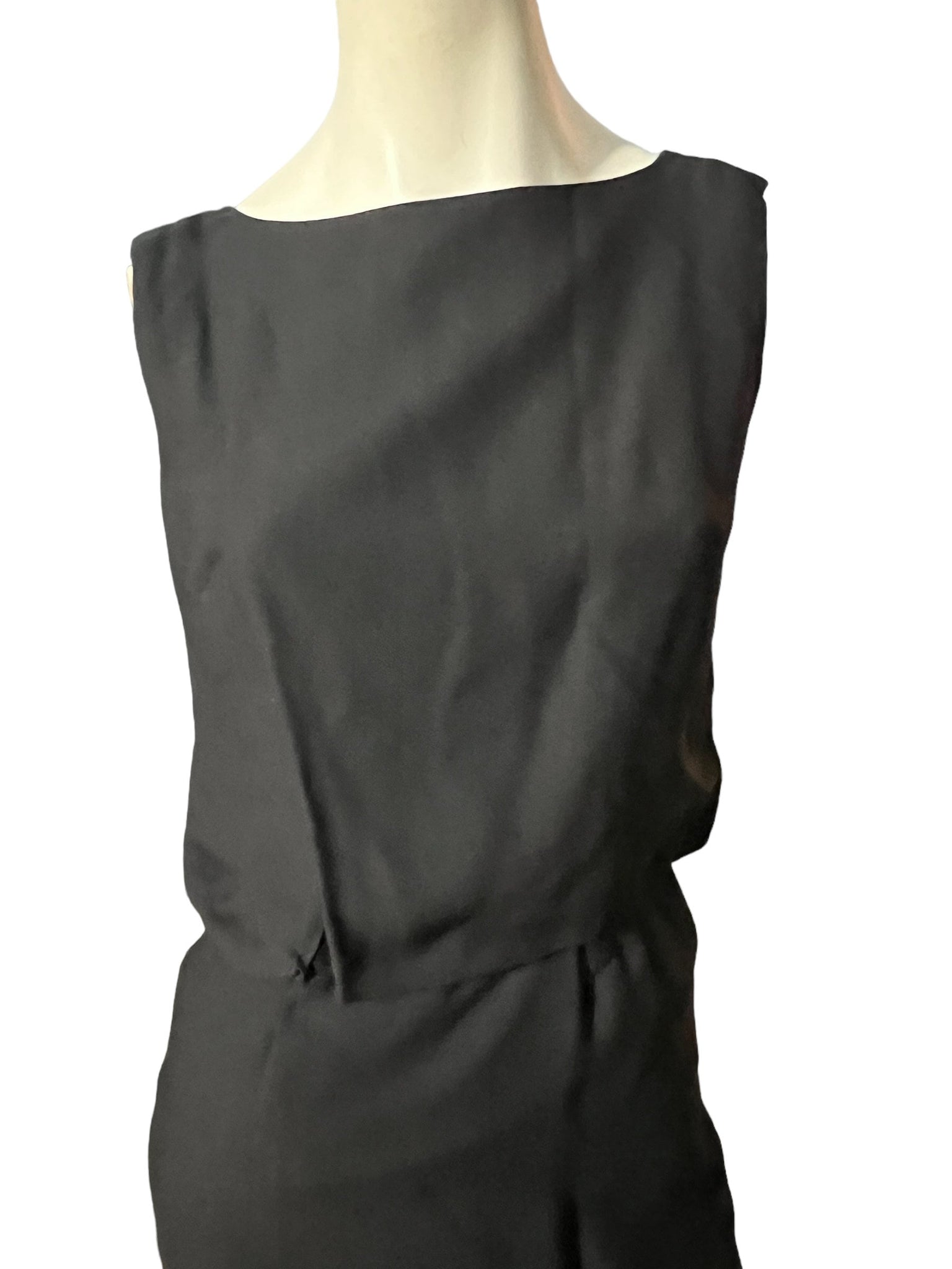 Vintage black 60's dress M The Pixie