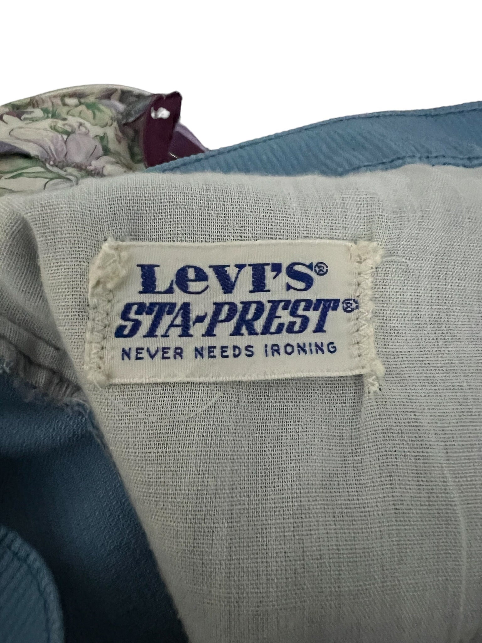 Vintage 70’s Levi’s blue pants 32 x 29