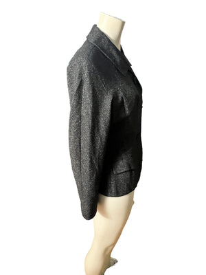 Vintage 50’s jacket gray & black M