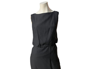 Vintage black 60's dress M The Pixie