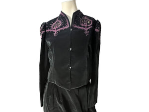 Vintage 70's velvet suit 12 Neiman Marcus Morton Myles