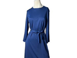 Vintage 70's blue dress M Flutterbye