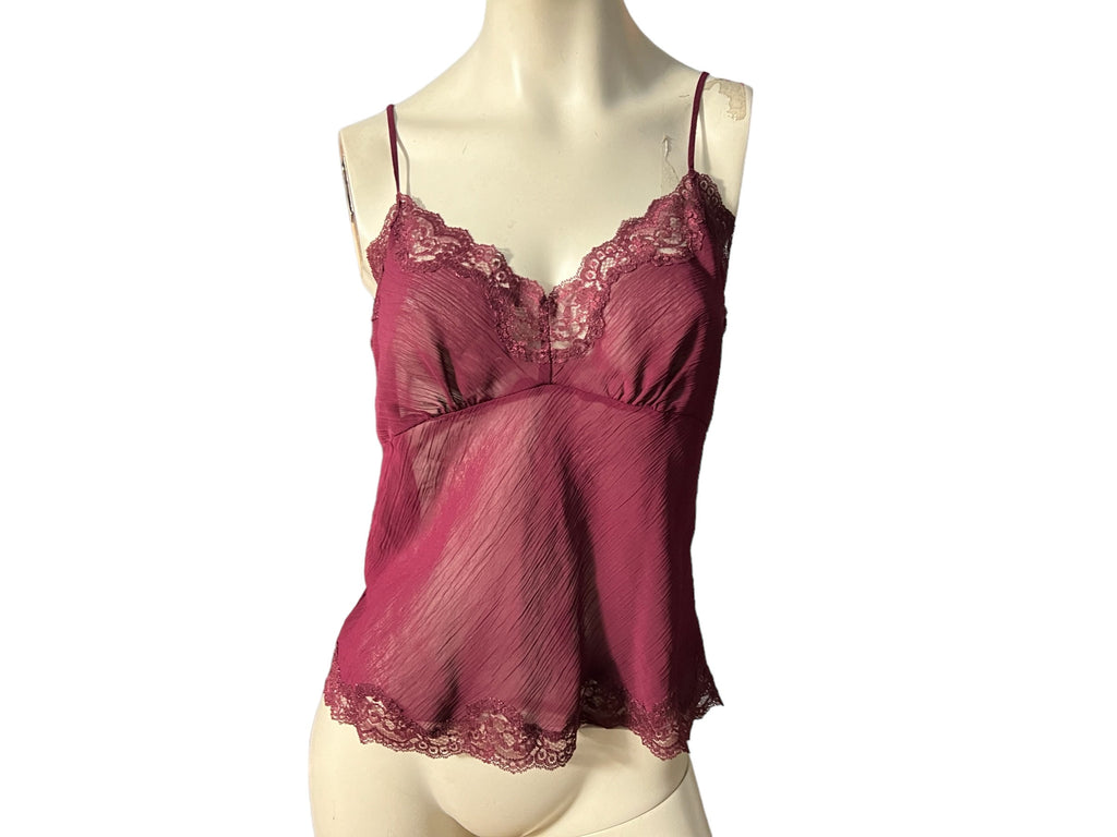 Vintage maroon camisole M Delicates