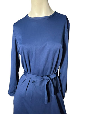 Vintage 70's blue dress M Flutterbye