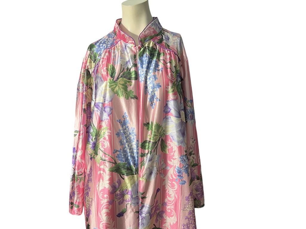 Vintage 80's floral robe 3x Anthony Richards