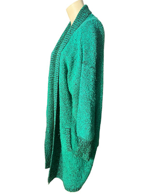 Vintage 80's green sweater 2x le Chois II