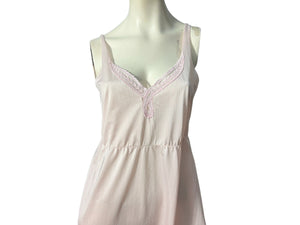 Vintage pink nightgown lingerie M