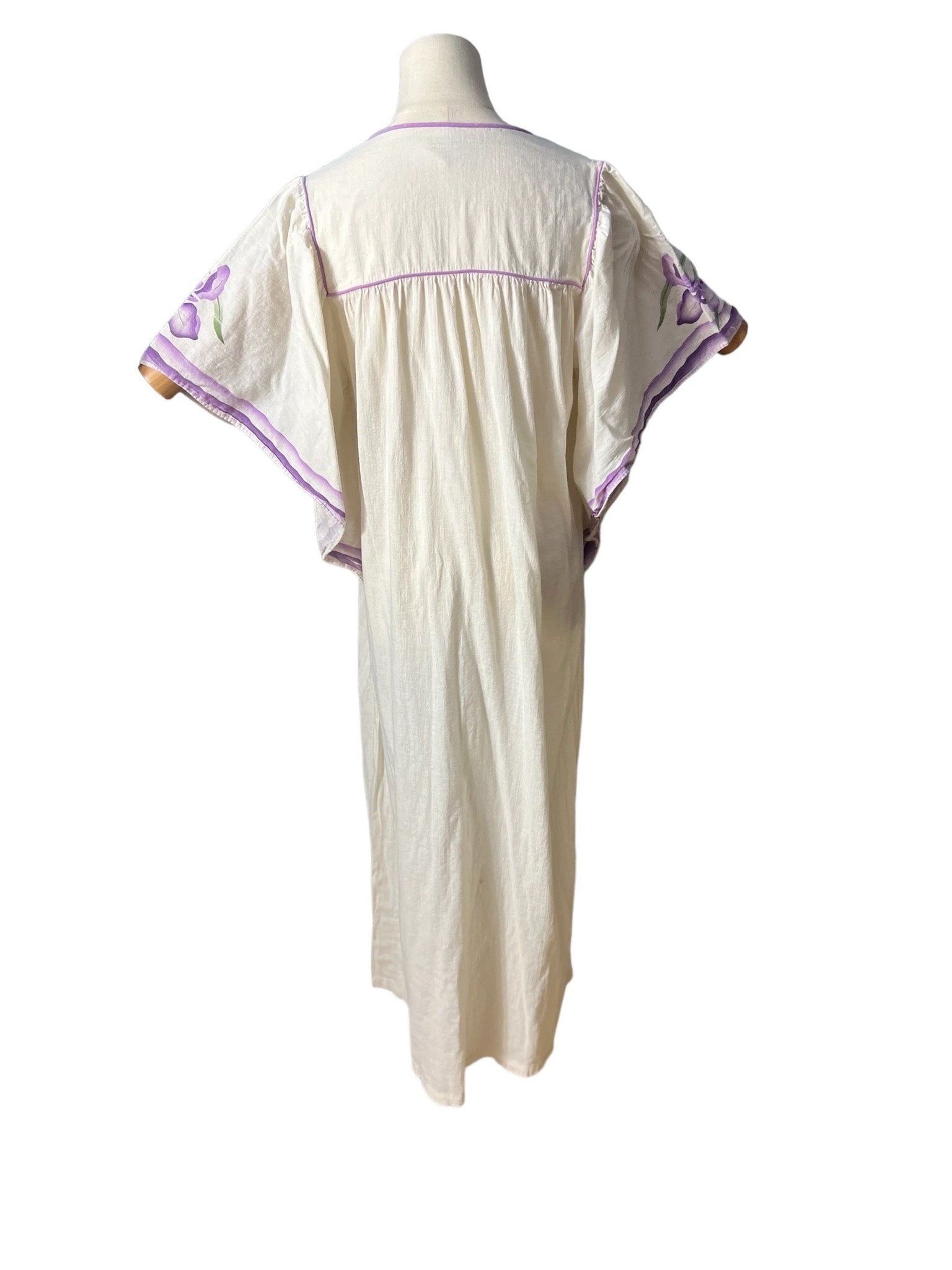 Vintage cotton caftan dress Tom Bezduda M