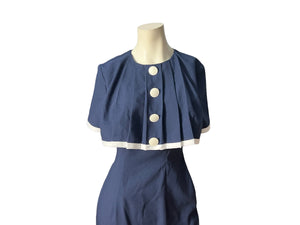 Vintage 80's sailor dress 6 American Design