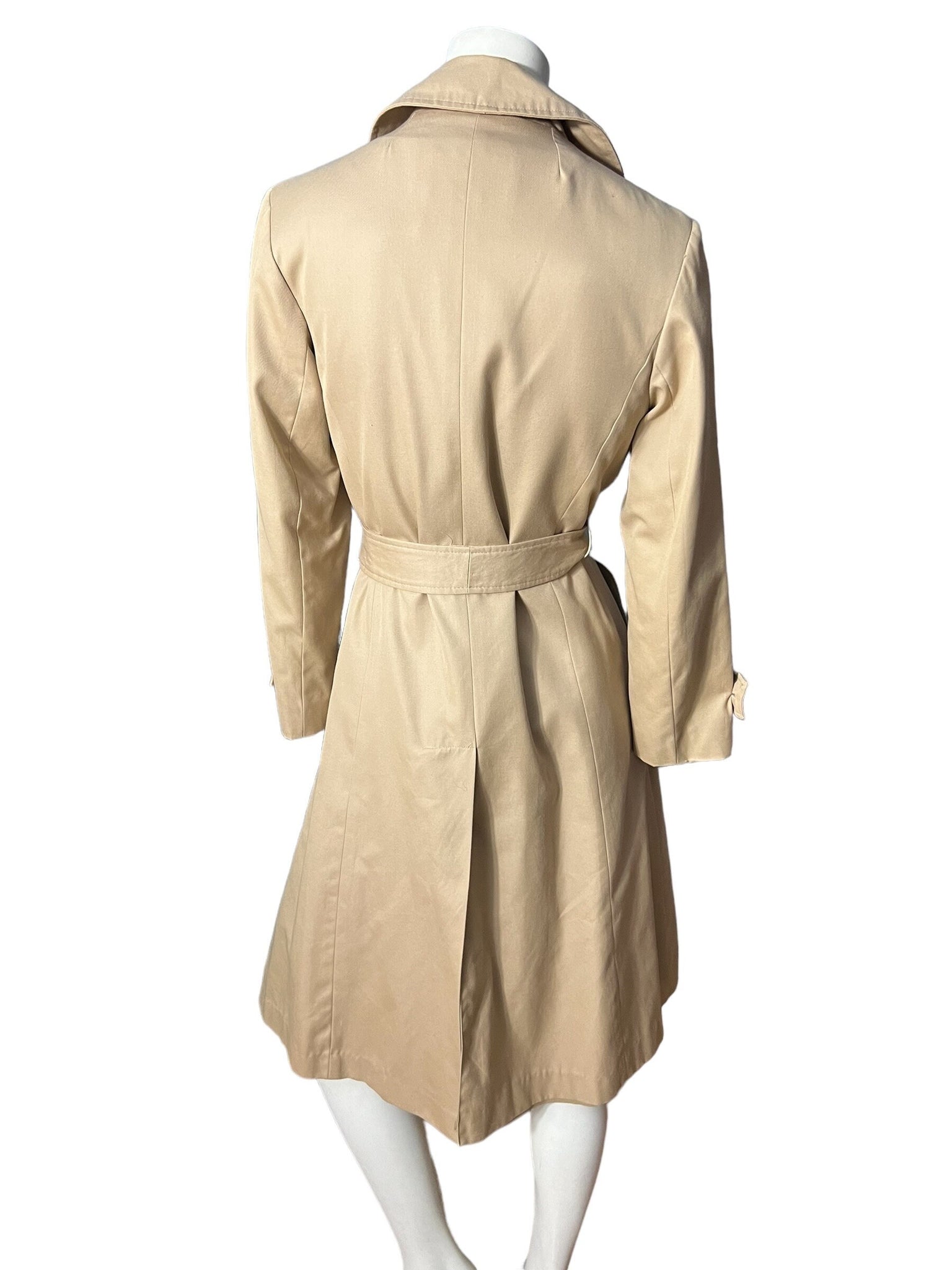 Vintage MS Climate long tan coat 8