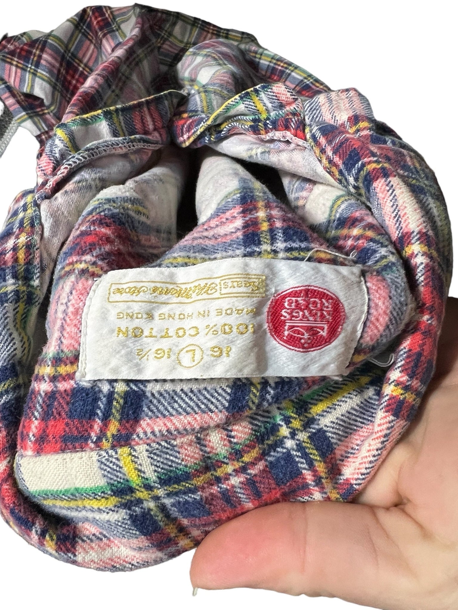 Vintage King's Road flannel shirt L