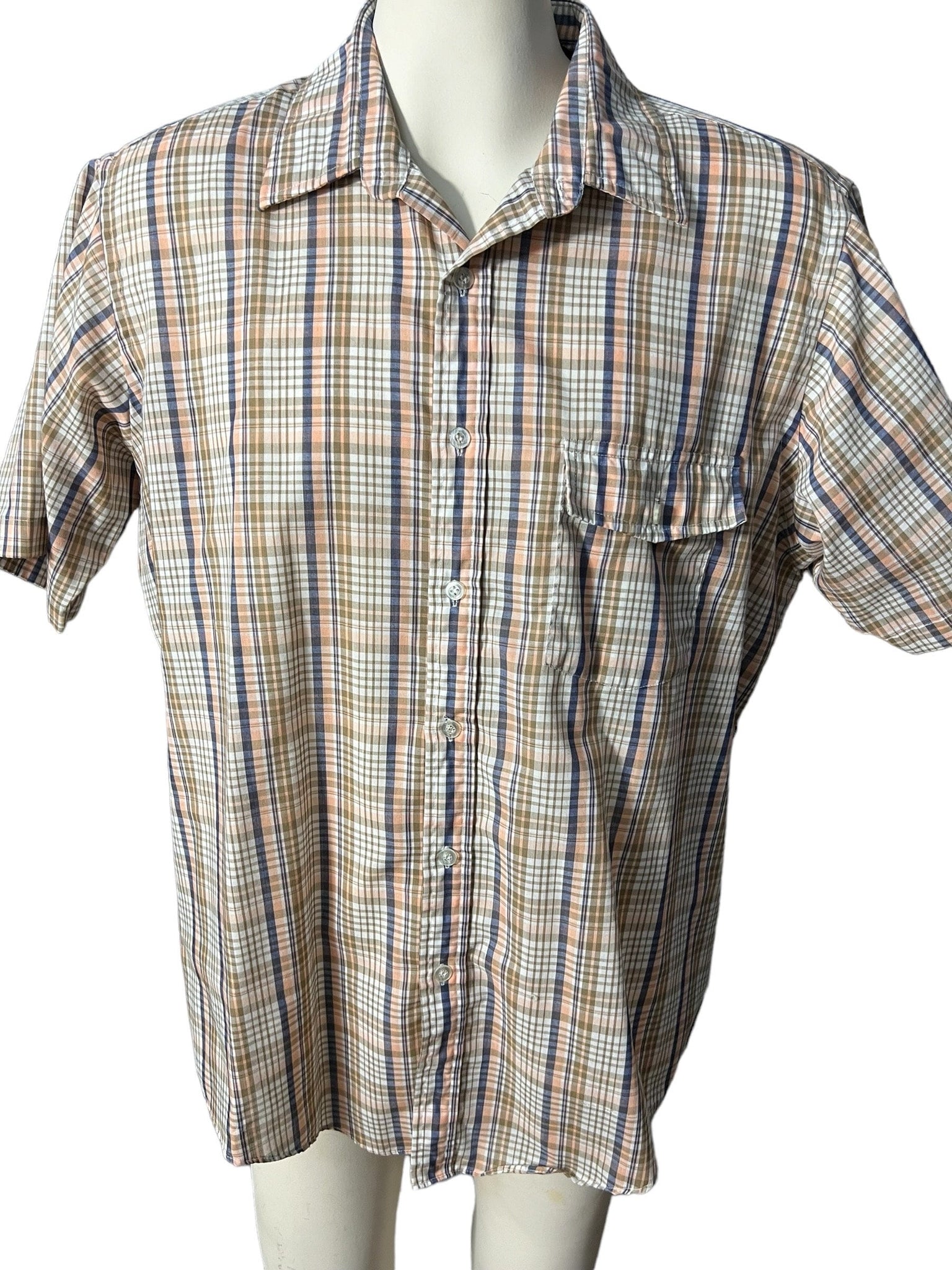 Vintage Arnie men's plaid shirt XL