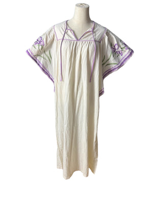 Vintage cotton caftan dress Tom Bezduda M