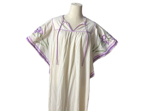 Vintage cotton caftan dress Tom Bezduda M