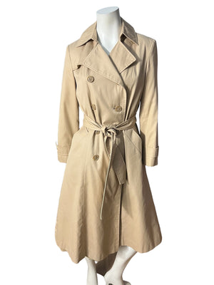 Vintage MS Climate long tan coat 8