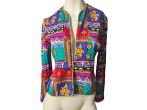 Vintage 80's silk blazer 4 Adrianna Papell