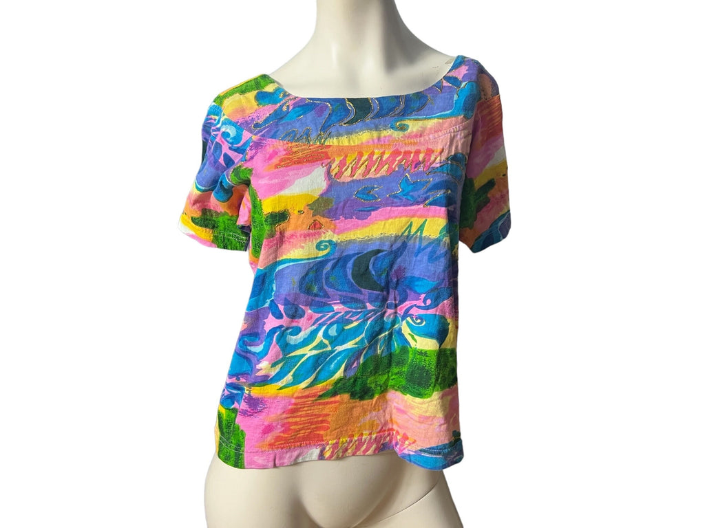 Vintage 80’s top t-shirt M Bravo