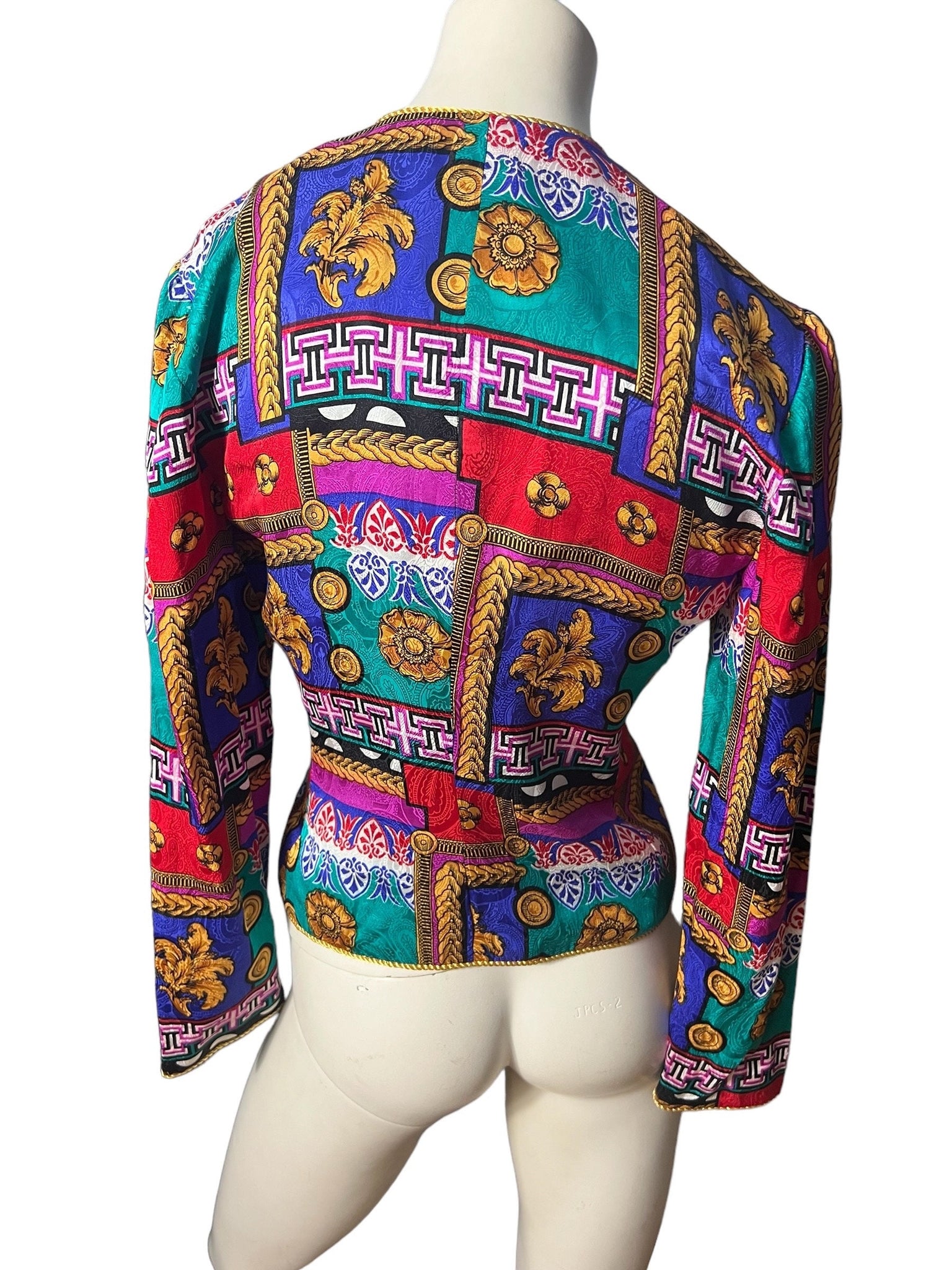 Vintage 80's silk blazer 4 Adrianna Papell