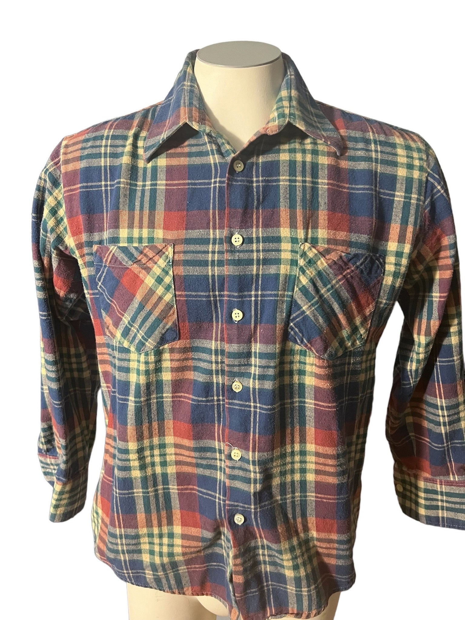 Vintage flannel shirt M Bud Berma