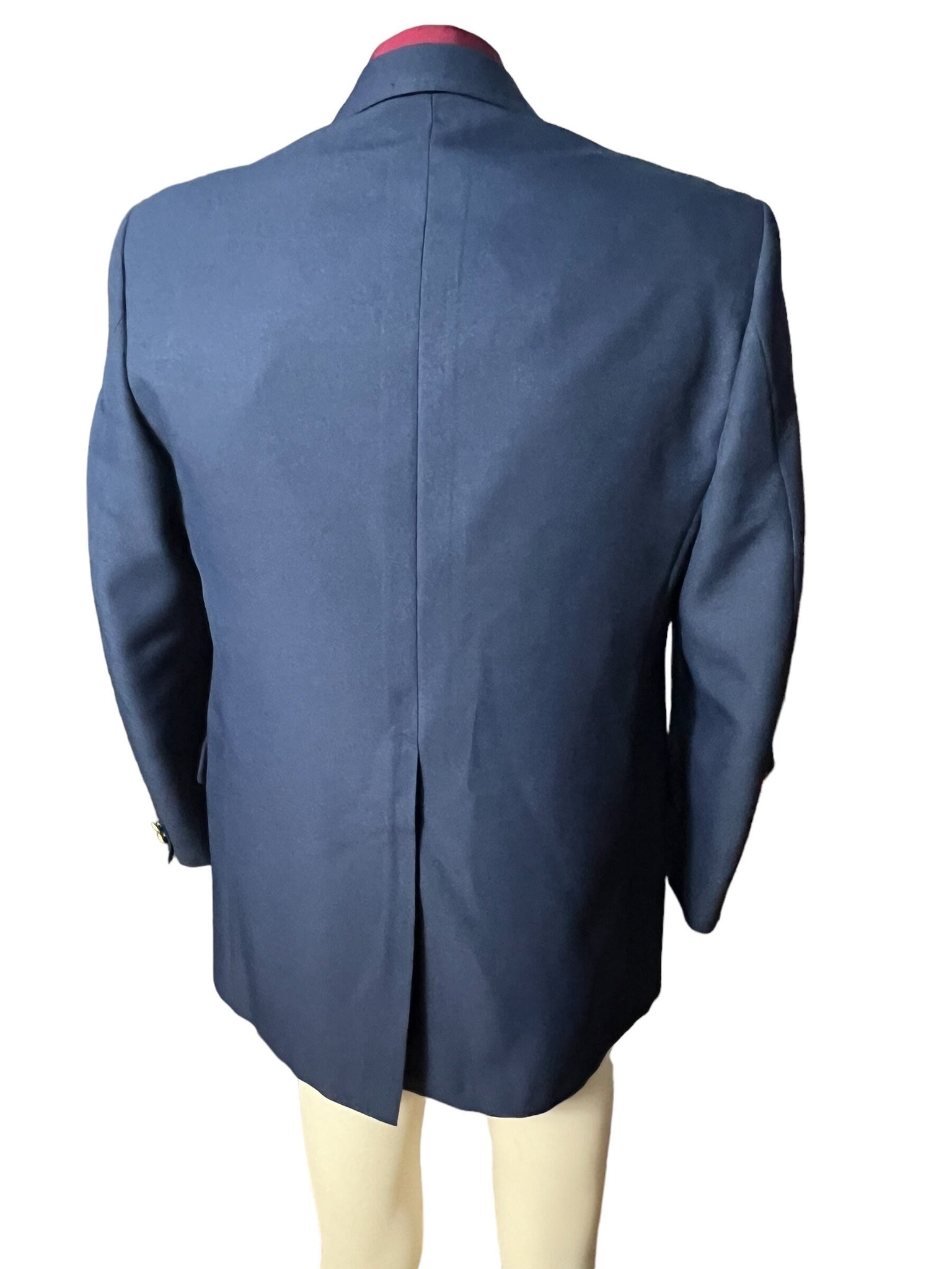 Vintage 70’s blue blue suit jacket 42 Sailor Hardwick