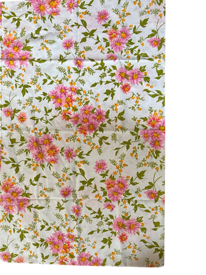 Vintage 70’s floral pillowcases