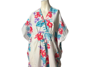 Vintage Hawaiian caftan dress Kalena Fashions